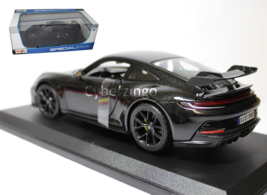 Maisto 1:18 2022 Porsche 911 GT3 Black Diecast Model Car 31458 NEW IN BOX - £35.96 GBP