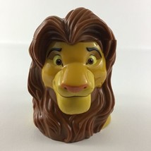Disney Lion King Disney on Ice Souvenir Flip Top Mug Cup Simba Mufasa Vintage - £23.32 GBP