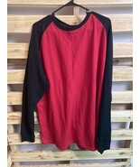 Galaxy by Harvic Red Black Waffle Knit Thermal Shirt Men's Size 5XL KG JD - €11,05 EUR Galaxy by Harvic Red Black Waffle Knit Thermal Shirt Men's Size 5XL KG JD - €11,05 EUR