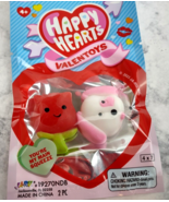 Valentine's Day Toys Happy Hearts Valentoys Dog Rose Stretchy Squeezable JaRu 4+ - $10.00