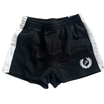 Victoria&#39;s Secret PINK Ivy Fleece Campus Shorts ~ Pure Black ~ Sz Small - $26.68