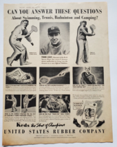 1942 Keds Vintage WWII Print Ad United States Rubber Company - £8.80 GBP
