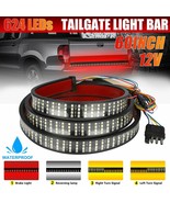 60&quot; 4 Rows 624 LED Truck Strip Tailgate Light Bar Reverse Brake Tail Sig... - £30.66 GBP