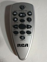 RCA CD Player Remote Control Controller Silver Battery Cover - £6.50 GBP