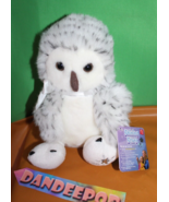 Russ Berrie Shining Stars Snowy Owl Stuffed Animal Toy - £15.59 GBP