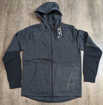 Oakley nWT Men&#39;s S Black Hooded Regular Fit Zip Up Hoodie Sweater AO - $44.55