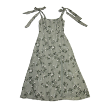 NWT Reformation Twilight in Verde Green Floral Georgette Midi Tank Dress 4 - £148.08 GBP