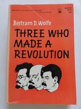 Three Who Made A Revolution by Bertram D. Wolfe vintage book copy 1962 - £13.74 GBP