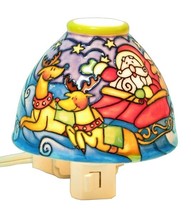 Translucent Porcelain Santa Night Light - £33.93 GBP