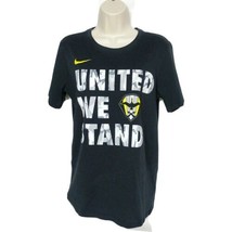 Nike Womens The Nike Tee Dri Fit Size Small United We Stand Black Yellow... - $21.78