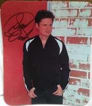 DONNY OSMOND - PERSONALLY AUTOGRAPHED MOUSE PAD AFTER 2005 CONCERT - MINT - $25.00
