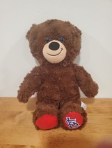 Build A Bear St Louis Cardinals Baseball Teddy 12&quot; Plush Stuffed Animal - £6.53 GBP