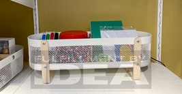 Brand New IKEA RISATORP White Desk Organizer 205.404.94 - £42.35 GBP