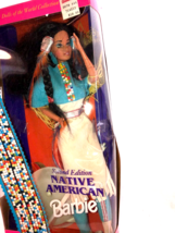Vintage Native American Barbie Used Original Box 2nd Edition 1993 - £19.97 GBP