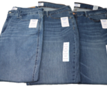Denizen Levi&#39;s Jeans Women&#39;s High Rise Skinny Size 18M W34 L30 Lot of 3 NWT - £47.74 GBP