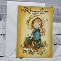 Vintage Greeting Card Get Well A Note Of Cheer English Cards Ltd - $7.91