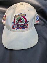 1995 Atlanta Braves MLB World Séries Chapeau Bonnet Lid Blanc New Era Ma... - €53,15 EUR