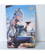 Shen He Waifu Card Anime Girl Wall Sake Japan Art Oversized Board A5 - $22.76