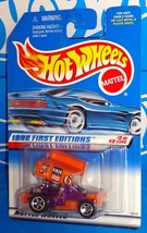 Hot Wheels 1998 First Editions #640 Slideout Mtflk Purple On #2 of 40 Board - £2.25 GBP