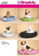 Simplicity Sewing Pattern 2297 Dog Pet Beds - $9.74