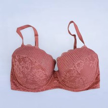 Victoria&#39;s Secret Dream Angel Lined Demi Dust Rose Lace Bra - Size 32DDD - £25.90 GBP