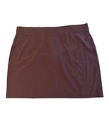 Eddie Bauer Brown Elastic Waist Pull On Escapelite Skirt Womens Pockets ... - £17.17 GBP