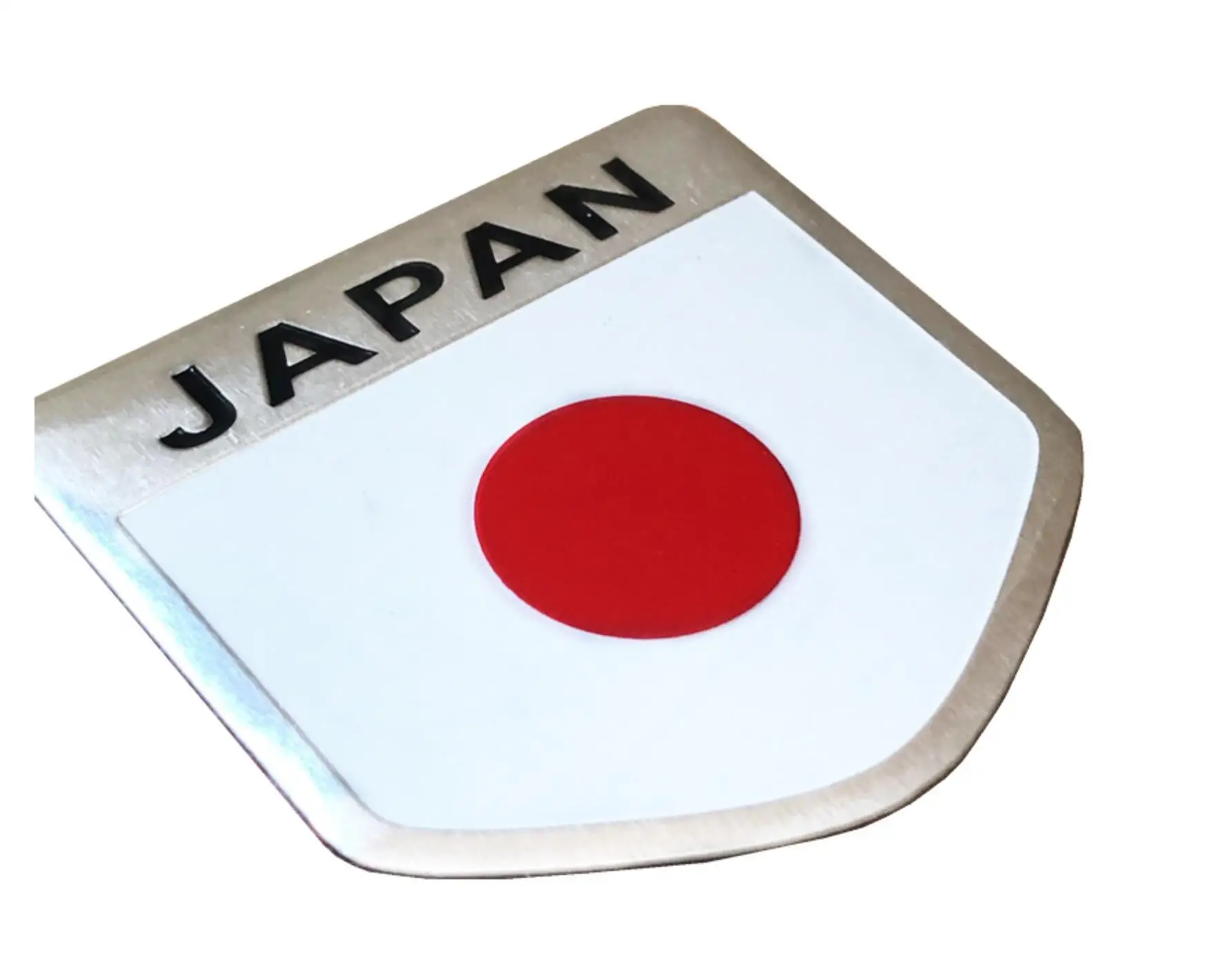 Car Styling Metal Japanese Flag Emblem Badge Logo Japan Sticker Decal Fo... - £12.49 GBP