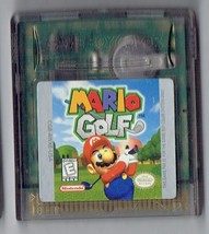 Nintendo Gameboy Color Mario Golf Video Game Cart Only Rare HTF - £50.42 GBP