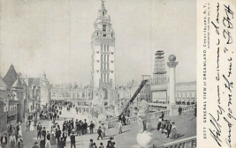 Coney Island New York~General View Dreamland Amusement PARK~1906 Postcard - £7.67 GBP