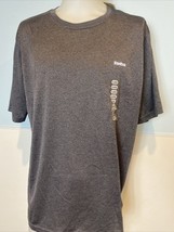 Reebok Men&#39;s Crew Neck Play-Dry Short Sleeve Top Size XL Grey NWT - $12.34