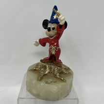 Ron Lee Sorcerer Mickey Mouse Figurine Fantasia Signed LE 1990 Apprentic... - £59.38 GBP