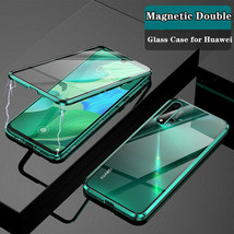 360° Magnetic Double Tempered Glass Case Full Protective Case For Huawei... - $58.83