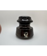 Antique Brown LOCKE INSULATOR Signed 3.25 inches NB3 - €9,90 EUR
