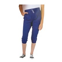 Boston Traders Youth Girls&#39; Capri Crop Travel Pants (Blue Depths, Medium 9/10) - £11.57 GBP