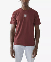 True Religion Men&#39;s Icon Logo T-shirt in Burgundy-XL - £23.44 GBP