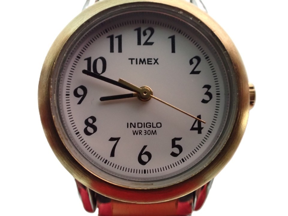 TIMEX INDIGLO Quartz Two-Tone Women&#39;s Wristwatch - $9.41