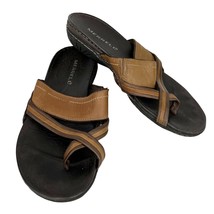Merrell Mandolin Womens Brown Leather Slide Sandals 7  - £31.06 GBP
