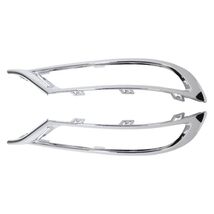 Front Driver &amp; Passenger Side Fog Light Trim Molding Chrome Chrysler 300... - $29.69