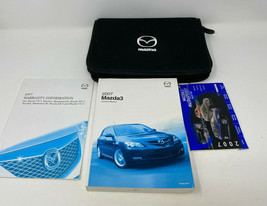 2007 Mazda 3 Owners Manual Warranty Guide Handbook with Case OEM I01B46012 - £31.83 GBP