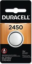 Duracell Lithium Battery Security 3 Volt DL2450B 1 Each (Pack of 2) - £7.16 GBP