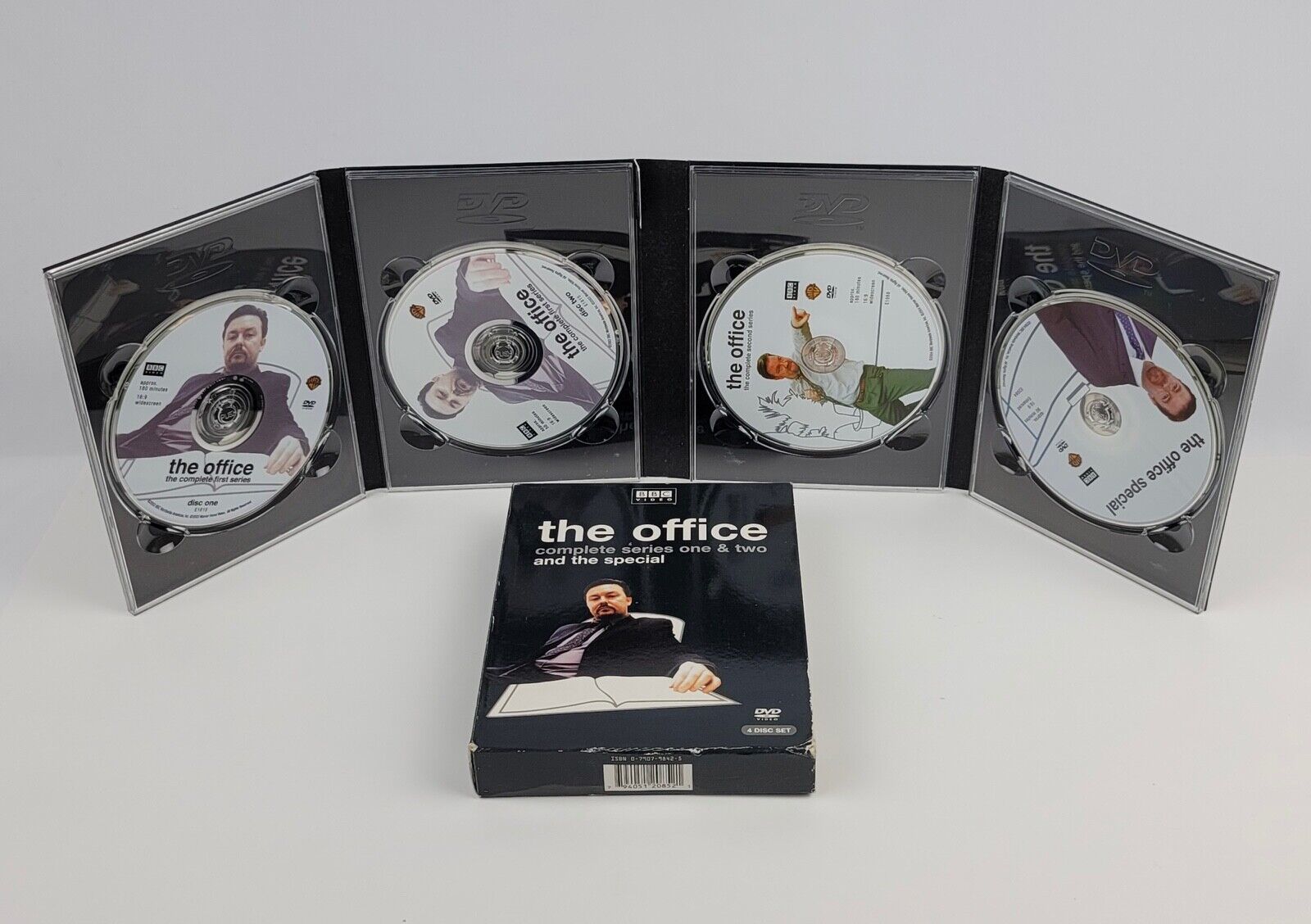 The Office Complete Series One & Two and the Special DVD, 2004, 4-Disc Set BBC - £6.17 GBP