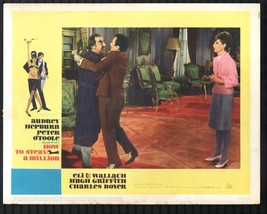 How to Steal a Million 11&quot;x14&quot; Lobby Card #5 Hugh Griffith Audrey Hepburn - £29.96 GBP