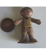 Vintage Diener Ind Gingerbread Man 2.5&quot; Figure 1970s Hong Kong Boy  - $9.89