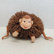 Rare Vintage 1990&#39;s KOOSH BALL Critters Animal - Brown Monkey HTF - £6.65 GBP