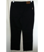 COLDWATER CREEK LADIES BLACK COTTON/SPANDEX JEANS-12-BARELY WORN-NICE - $277.45 MXN