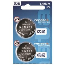 Renata CR2450 Batteries - 3V Lithium Coin Cell 2450 Battery (100 Count) - £5.18 GBP+