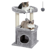 PAWZ Road Cat Tree Tower with Scratching Post Scratcher Condo Furniture Bed Toys - £44.75 GBP