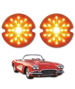 53 54 55 56 57 58 59 60 61 62 Chevy Corvette Amber LED Park Light Lenses... - $1,223.57 MXN