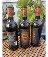 3 Empty Grateful Dead Limited Edition Wine Bottles Gnarly Head Vineyard - £15.02 GBP