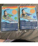 Swimways Mesh Floating Pool Chair Noodle Slings BLUE GREEN New Sealed *L... - $12.86